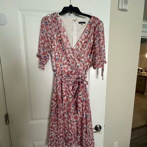 Tommy Hilfiger Floral Wrap Dress